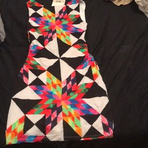 Mara Hoffman block colored dress size small